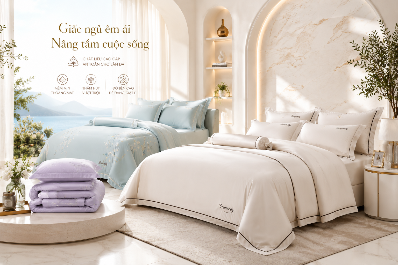 Ga Giường Cao Cấp